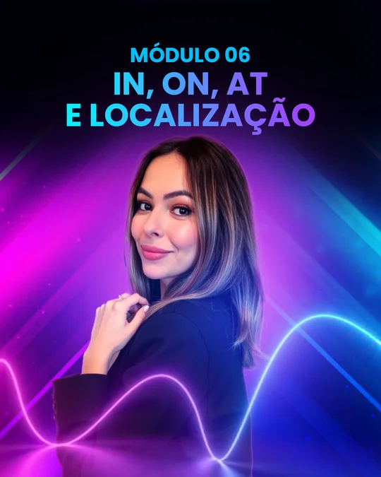 In, on, at e localização